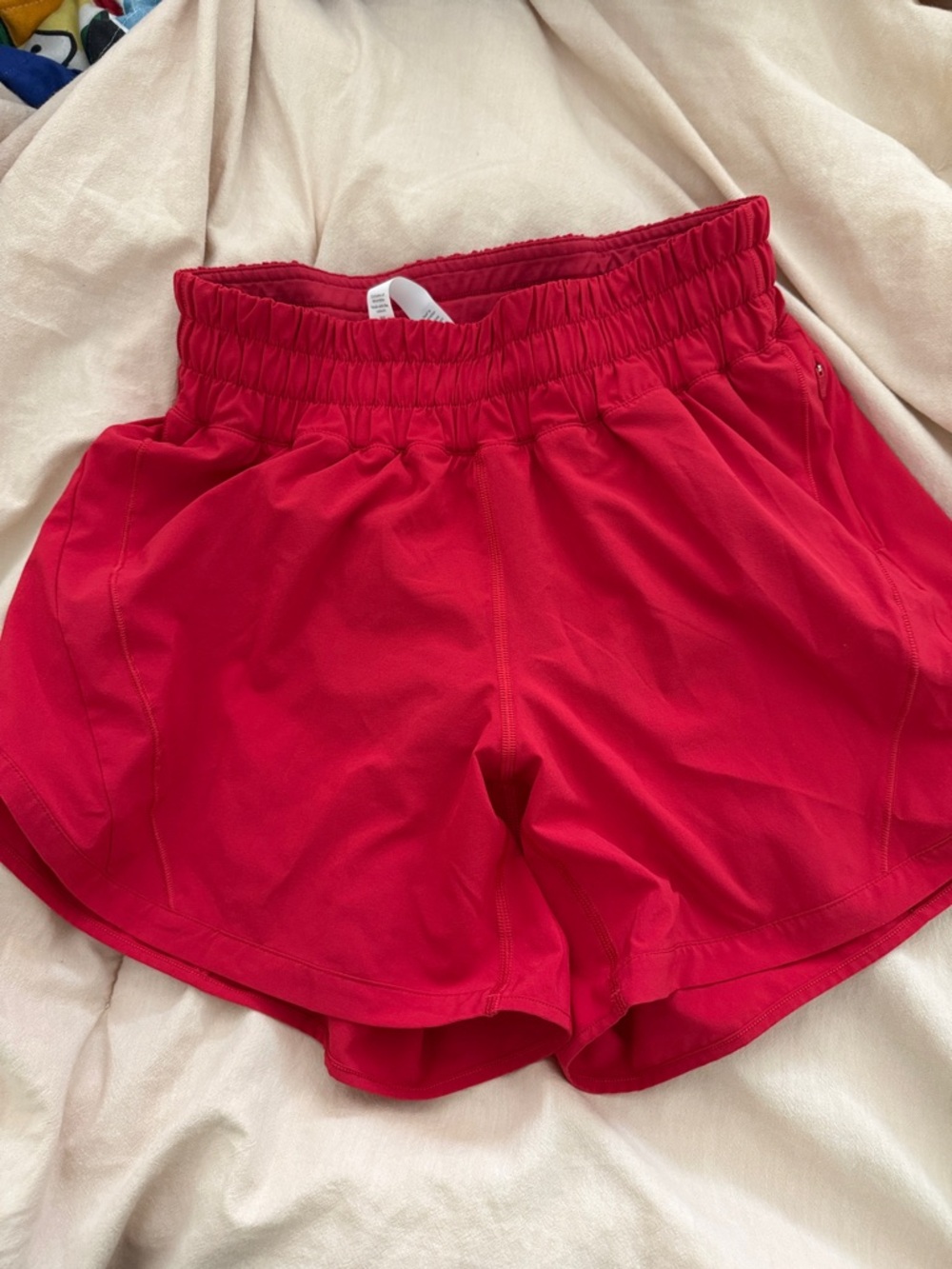 Lululemon shorts red 6
